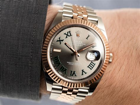 Rolex Datejust 41 2021 Datejust 41 Wimbledon Rose Gold